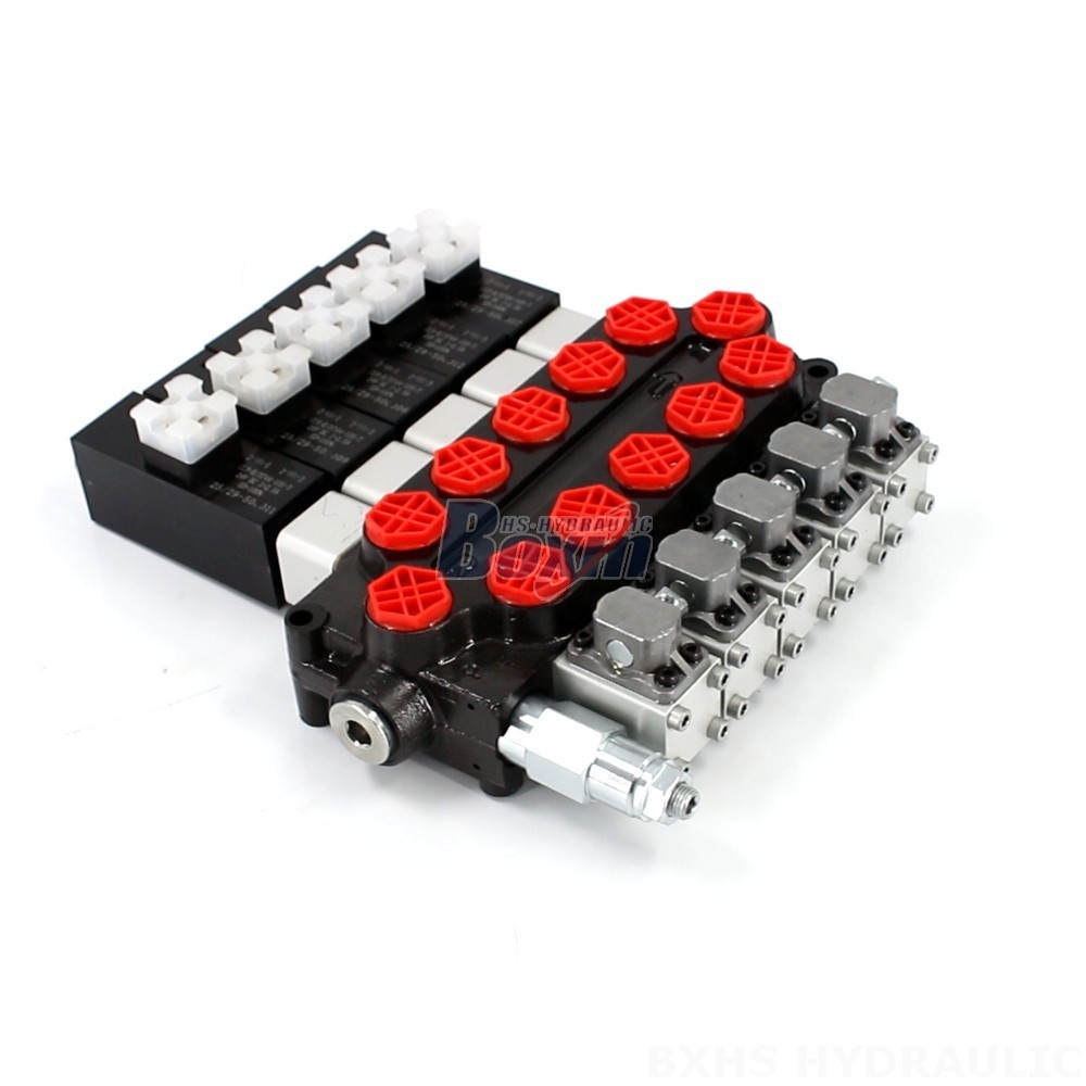 Q45 Series 5 Spool Monoblock Hydraulic Directional Valve cover photo